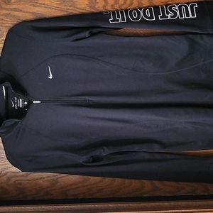 Nike running half zip shirt